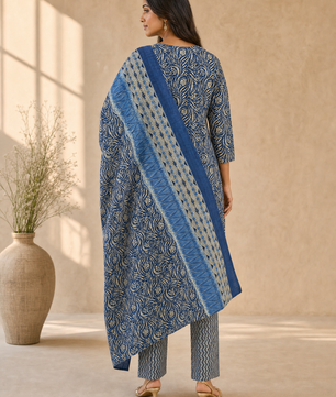 Elegant Cotton 3-Piece Set