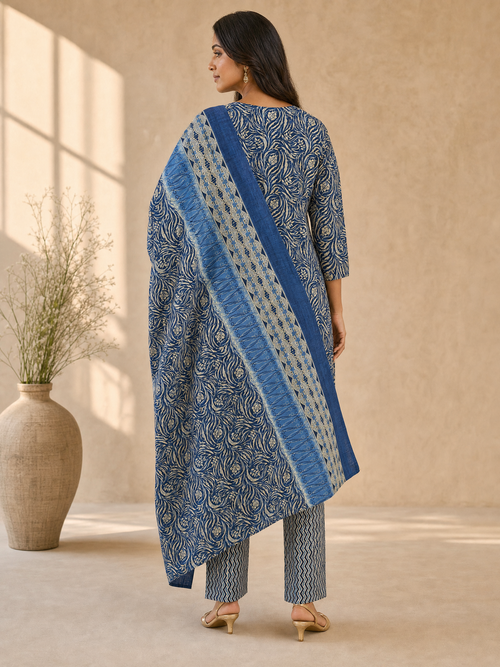 Elegant Cotton 3-Piece Set