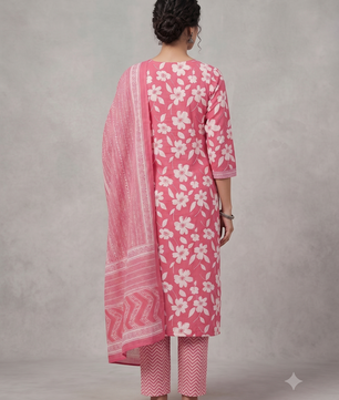 🌸 Blush Bloom 3-Piece Suit