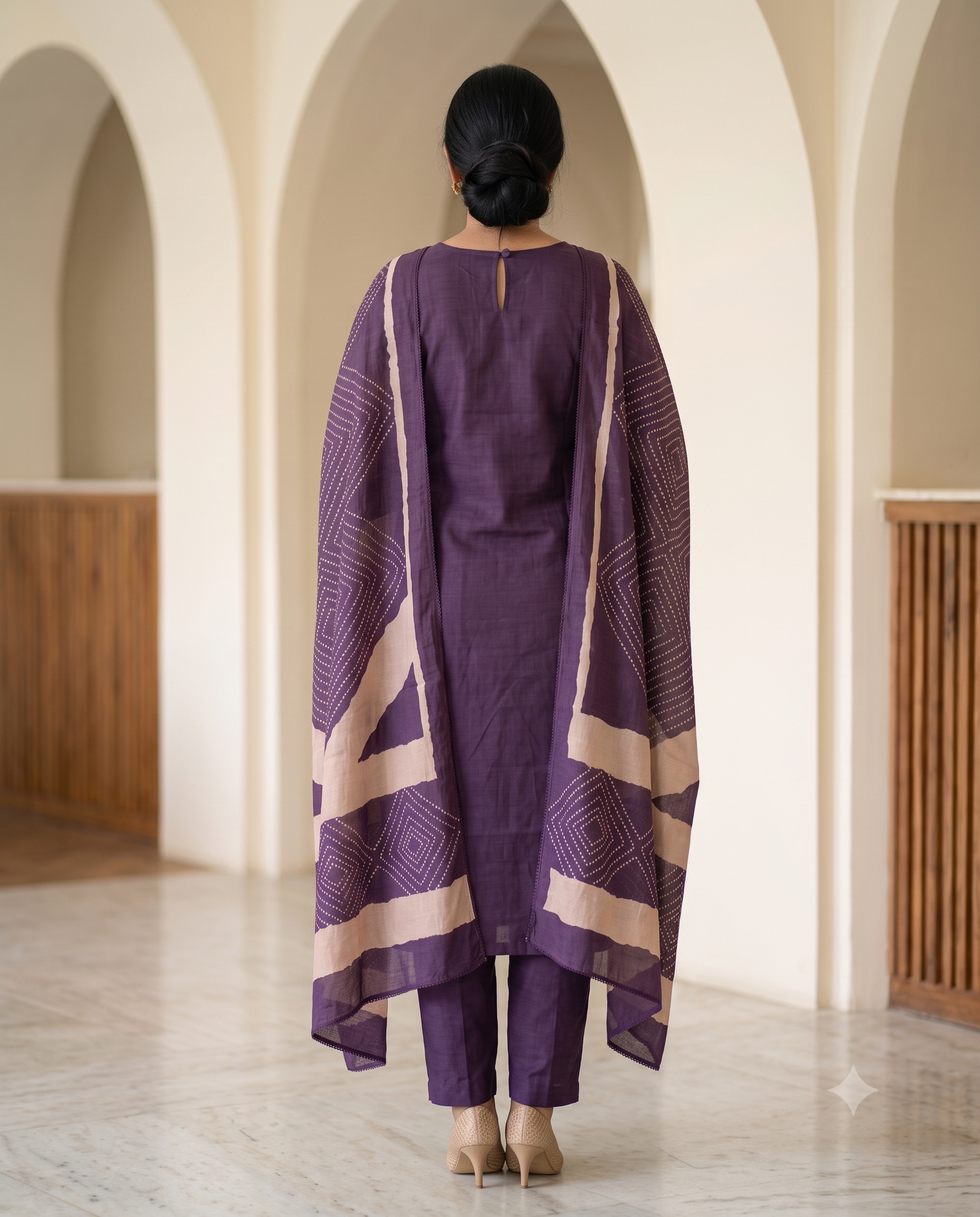 Luxury Ethnic 3-Piece Kurta Set for Women