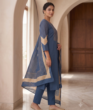 Elegant Traditional Kurta Set with Dupatta