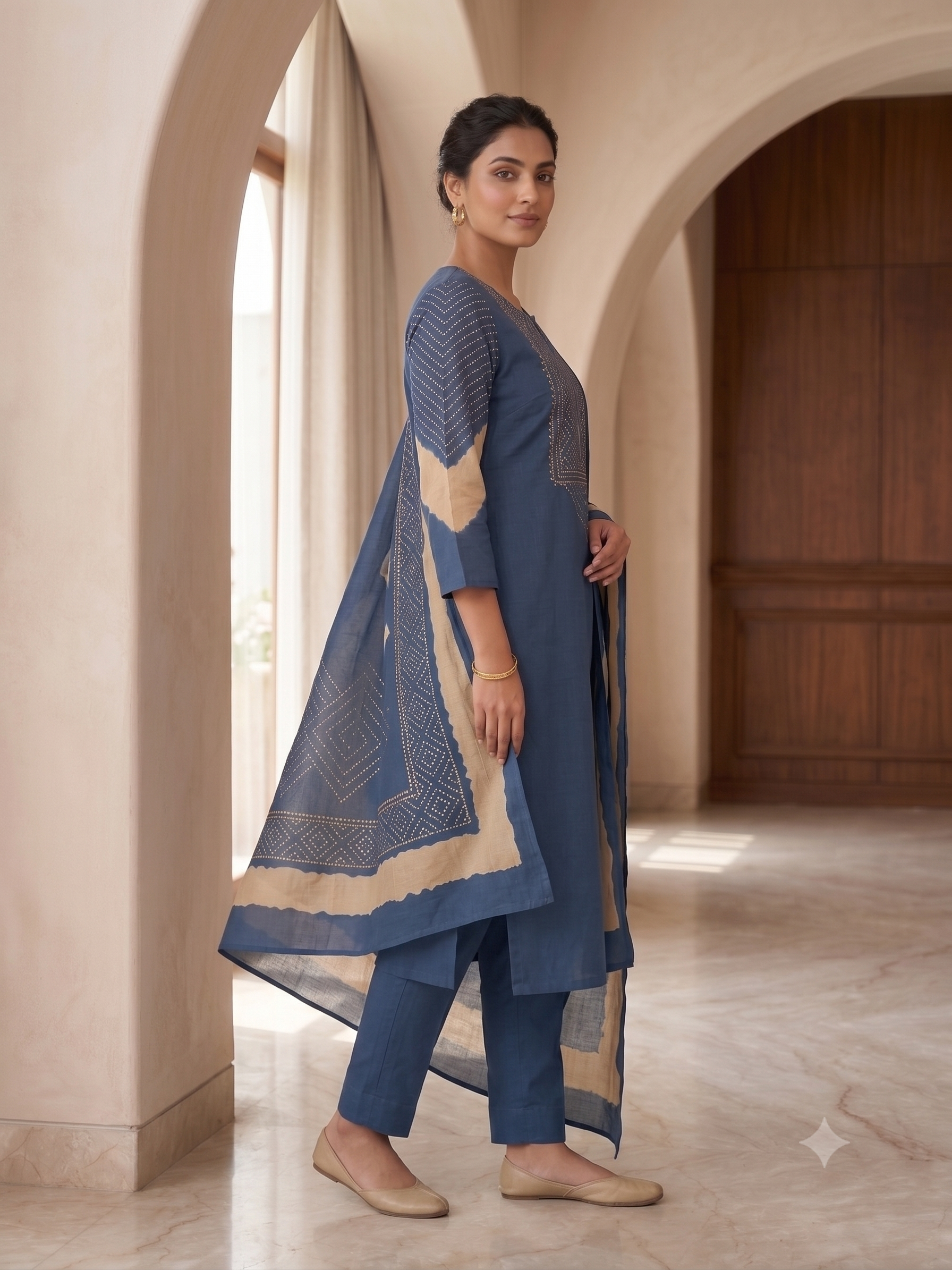 Elegant Traditional Kurta Set with Dupatta
