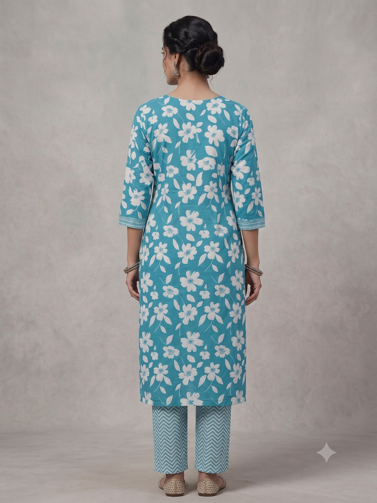 🩵 Sky Blue Serenity 3-Piece Suit
