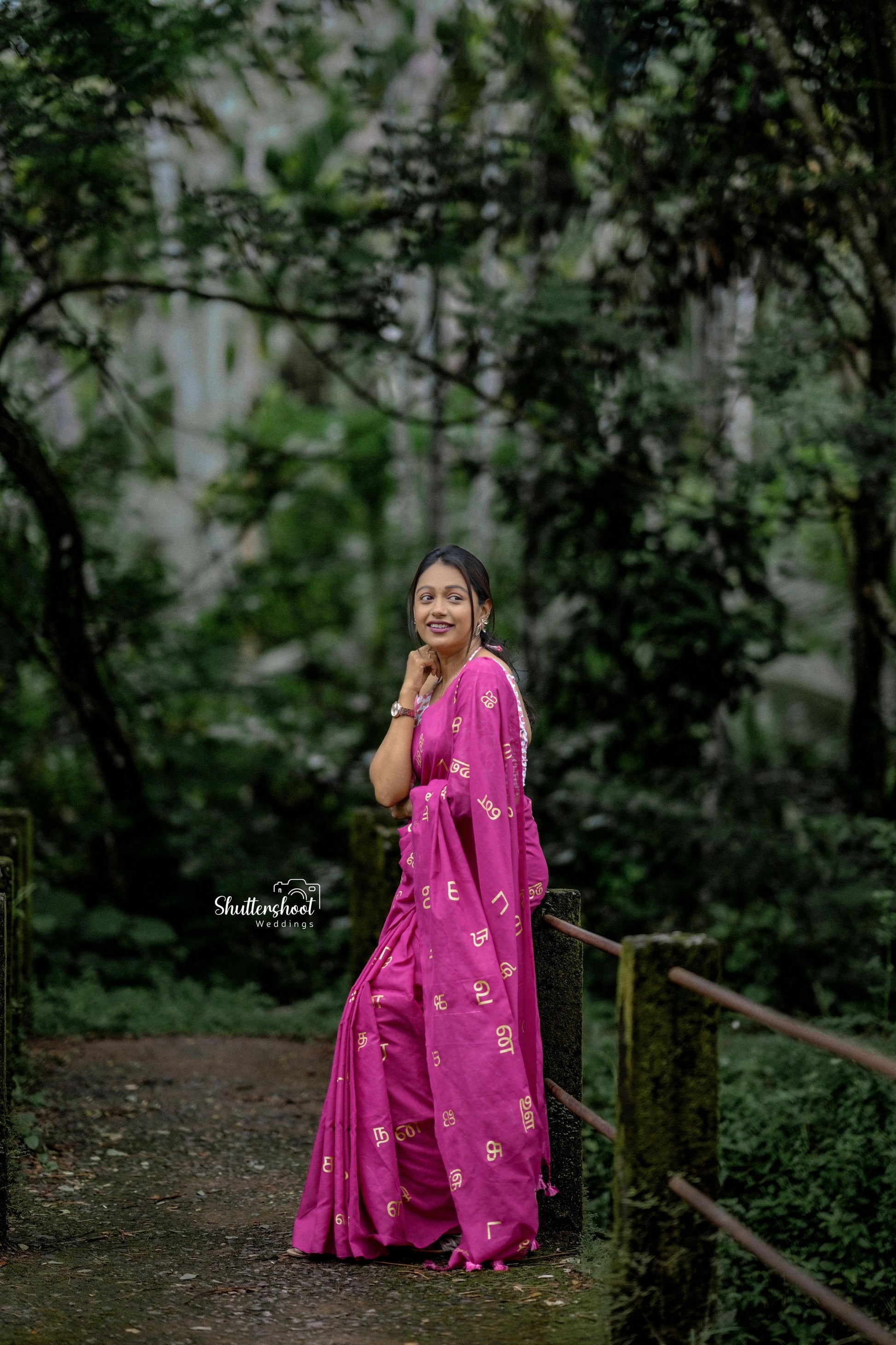 Tamil letters khadi cotton saree