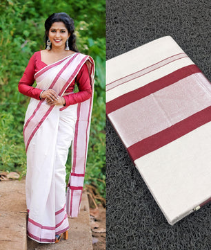 Naira Rose Gold tissue saree