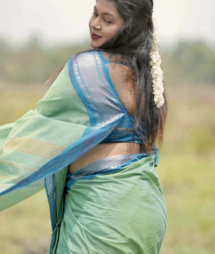 Chettinad 80s count cotton saree