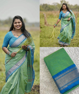 Chettinad 80s count cotton saree
