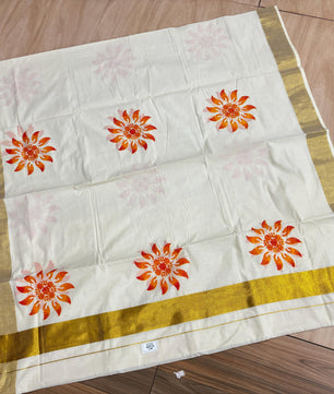 Cotton Silk Silver Line Saree