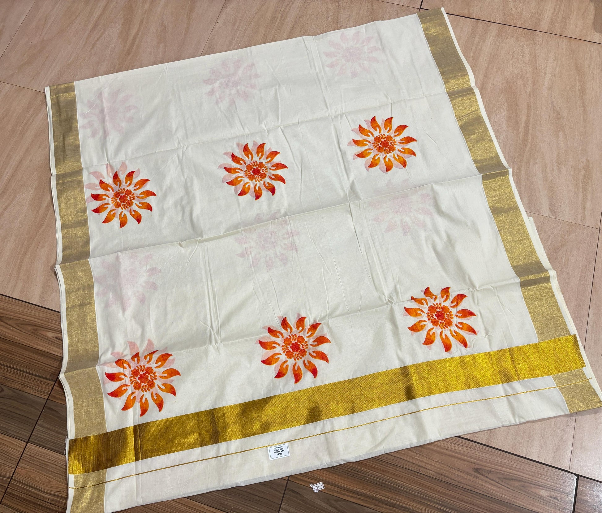 Cotton Silk Silver Line Saree