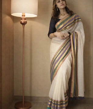 Mamtha inspired mul cotton saree