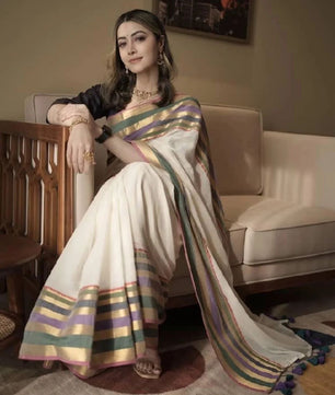 Mamtha inspired mul cotton saree