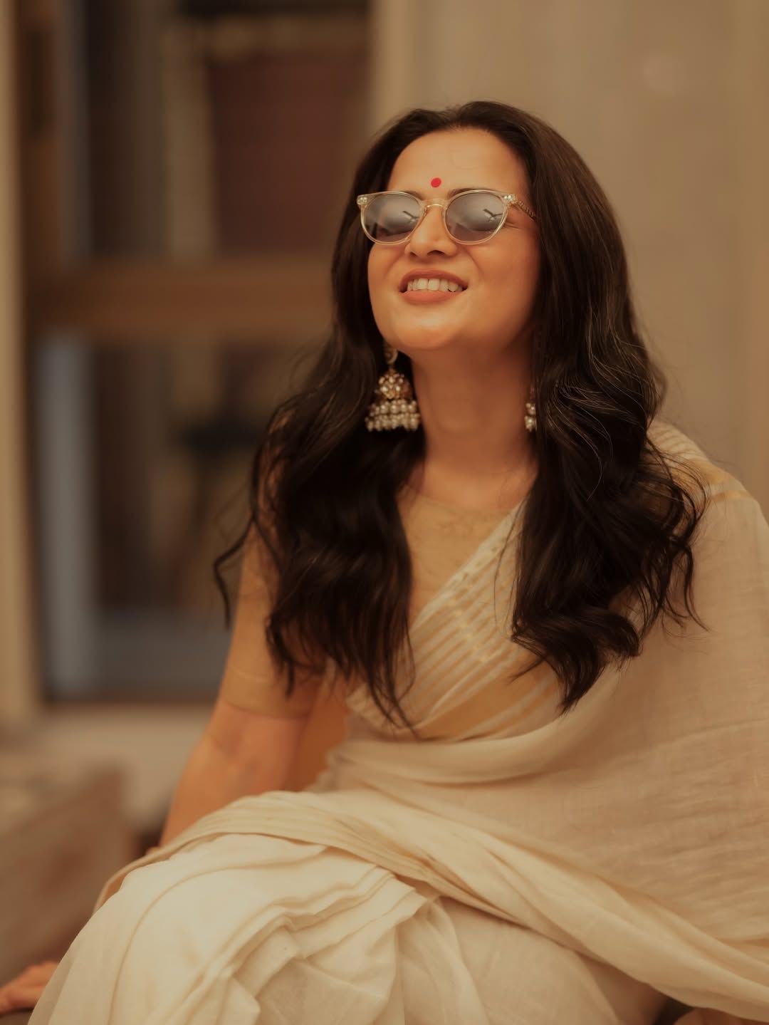 Golden lines 120s count mul cotton saree