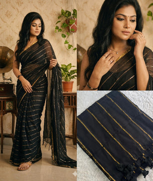 Tassira 120s mul cotton saree