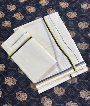 Pulyilakara with kasavu set mundu 2.80