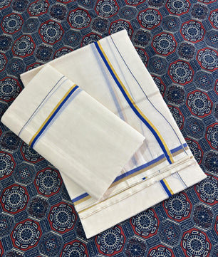 Pulyilakara with kasavu set mundu 2.80