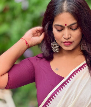 KOLAM SAREE: PURE COTTON PRINTED SAREE