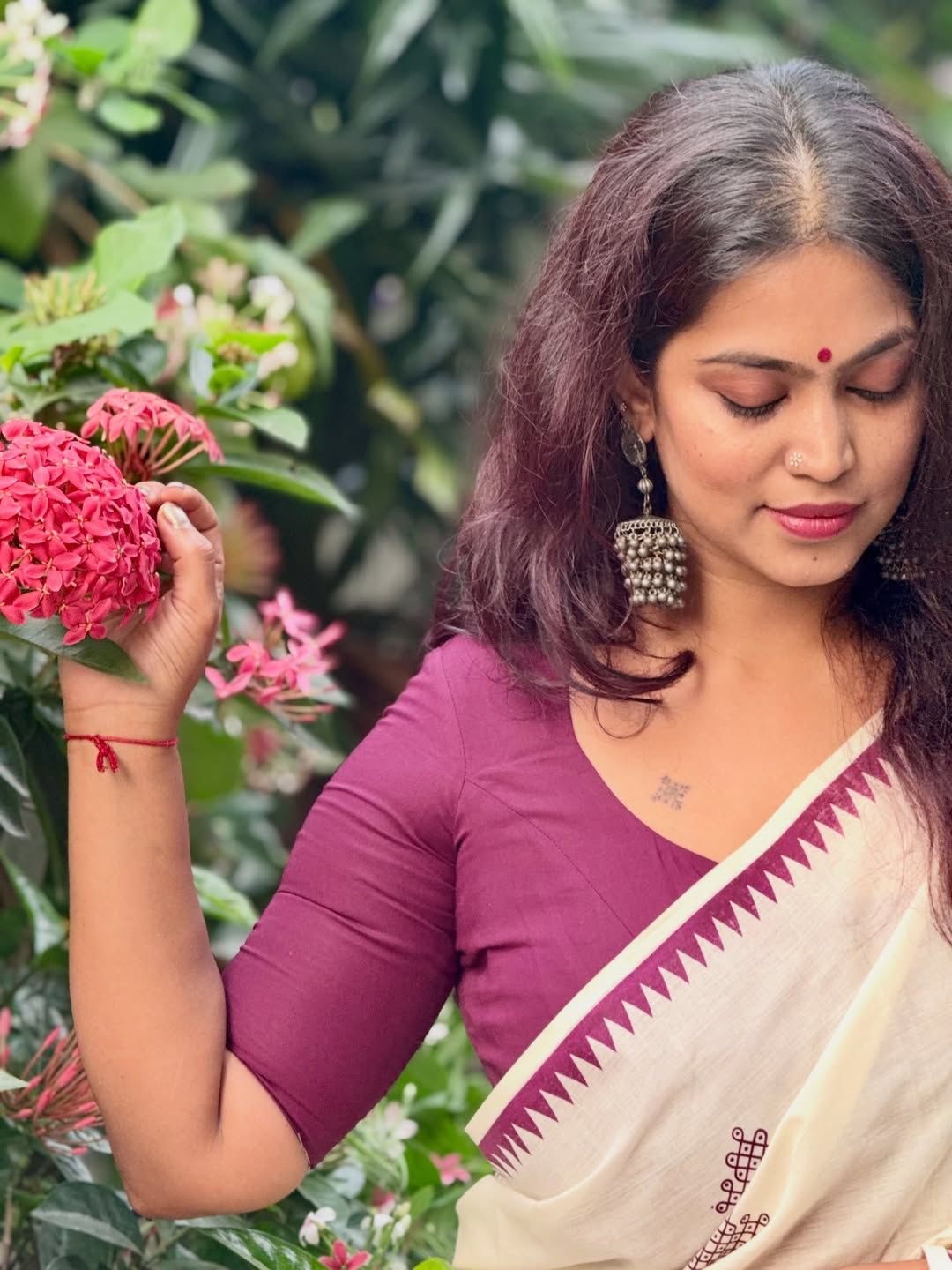 KOLAM SAREE: PURE COTTON PRINTED SAREE