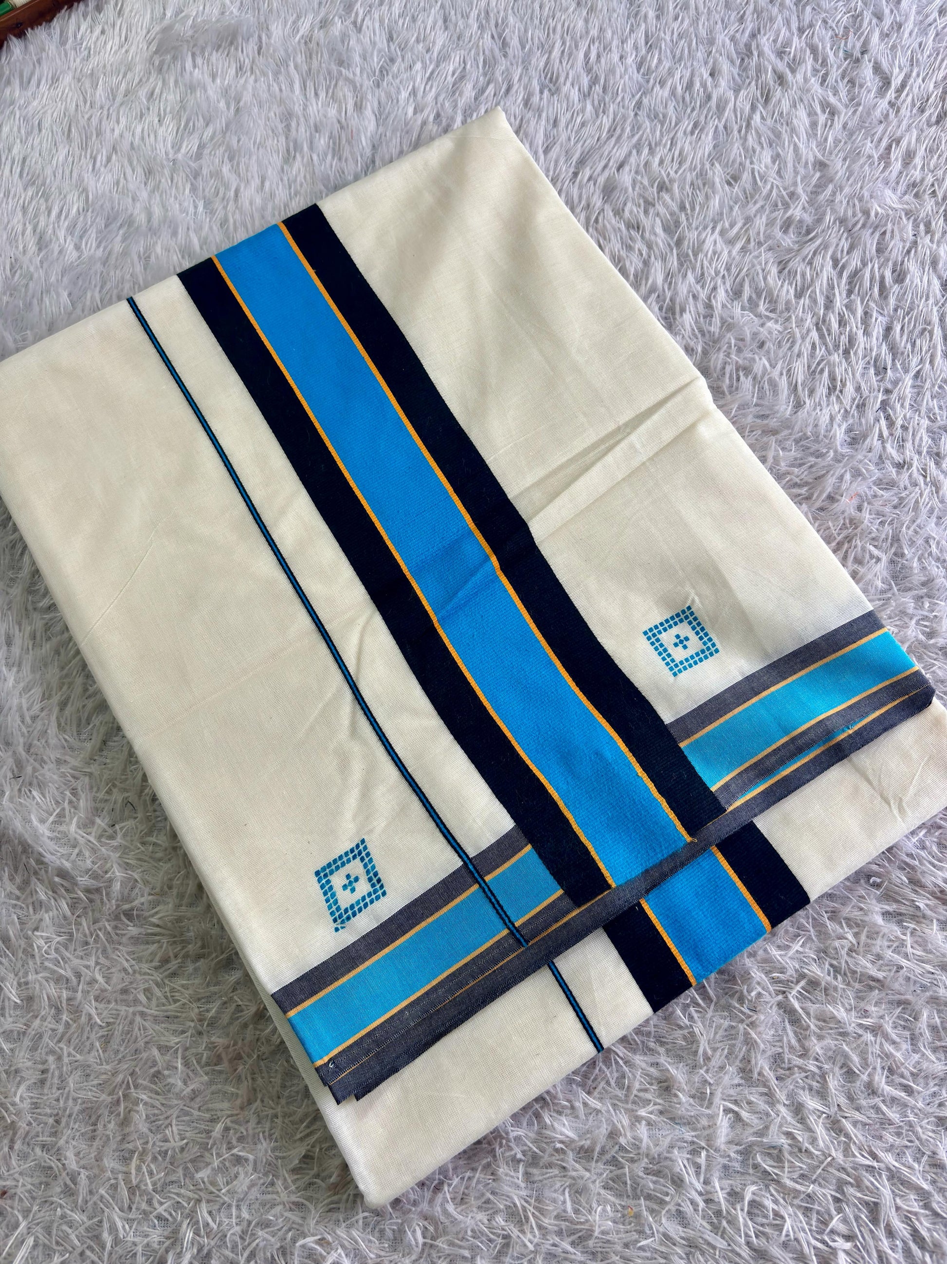 Neelakattam- Cotton Handloom replica sareee