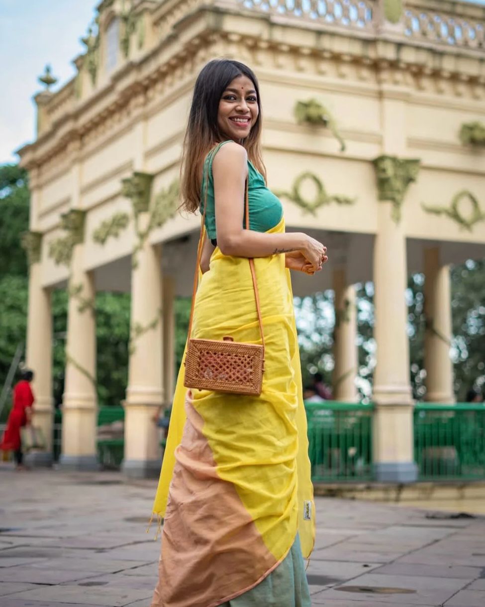 Pastel Pulse : 3 Shade Pastel colour Cotton Saree