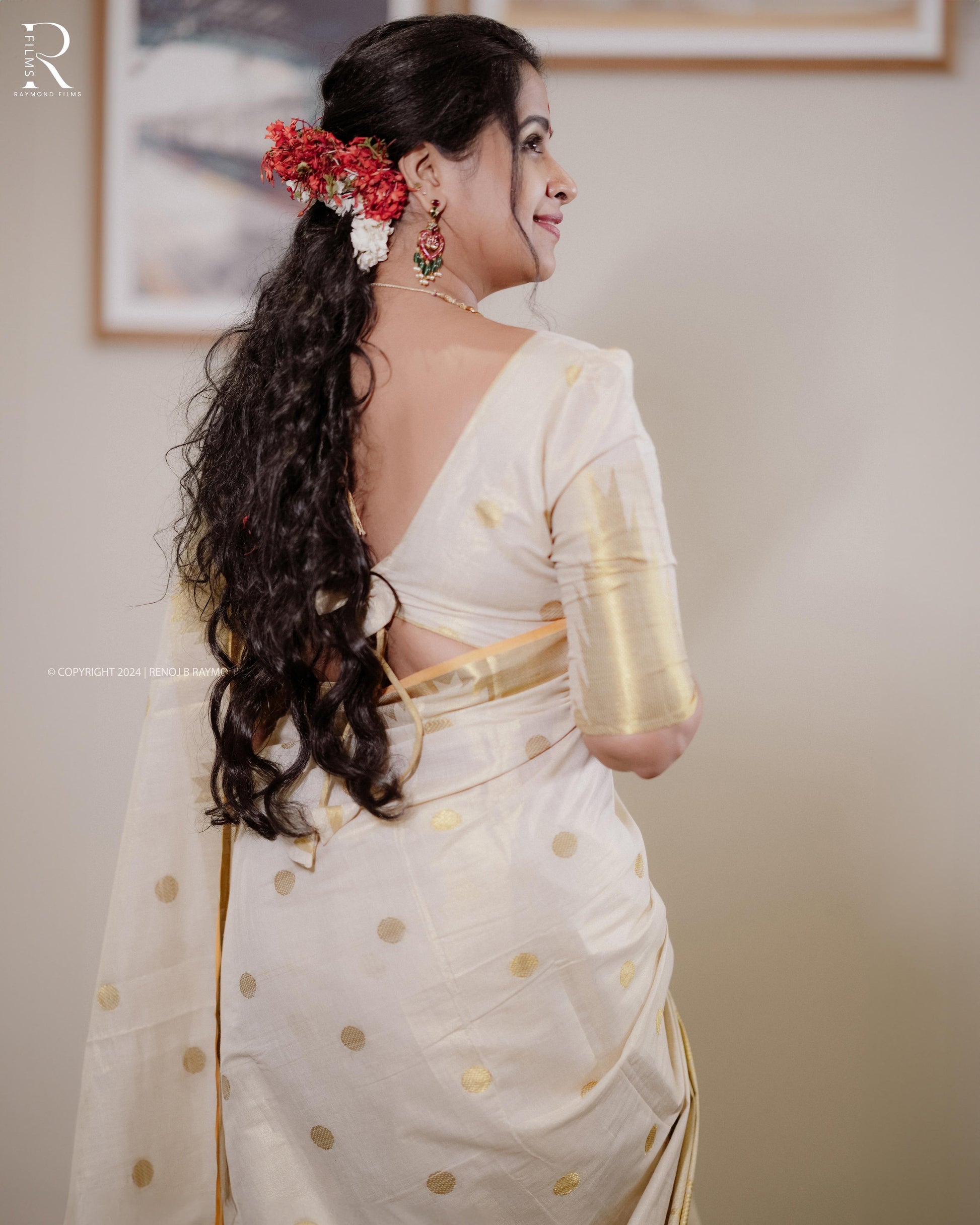 Handloom Replica Sadhika tissue saree