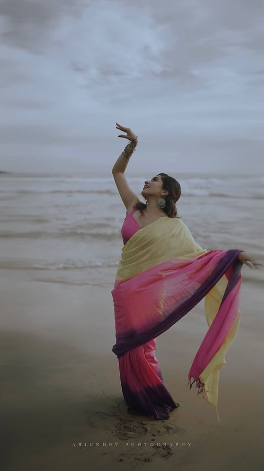 Tye and Dye  sarees