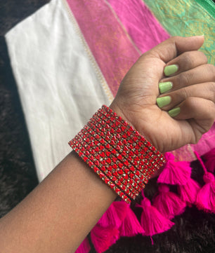 Heart Glass Bangles