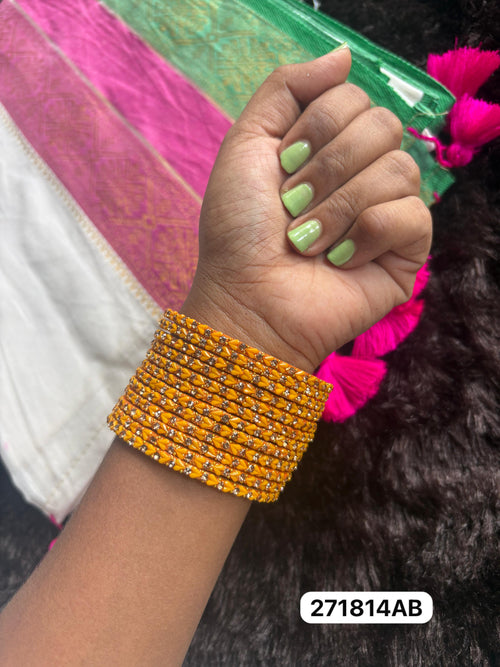 Heart Glass Bangles