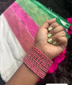 Heart Glass Bangles