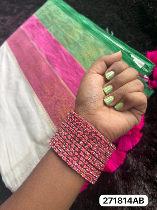 Heart Glass Bangles