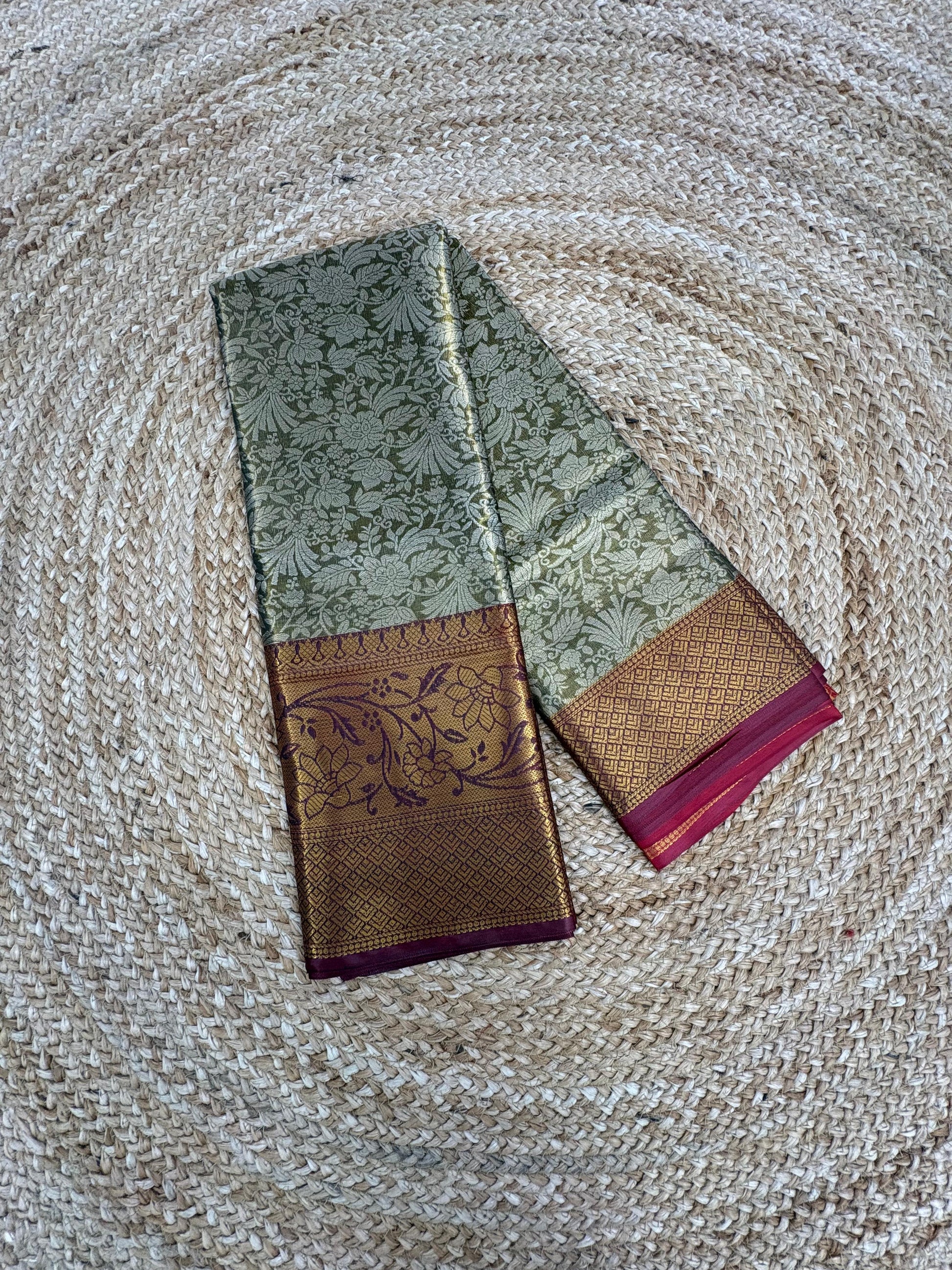 Kanchiveram Silk saree replica
