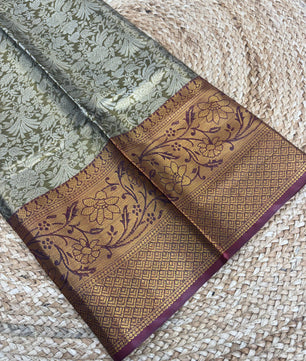 Kanchiveram Silk saree replica