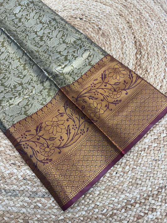 Kanchiveram Silk saree replica