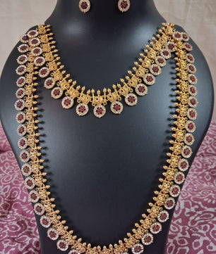 AD stone  Haram and  Neclace.