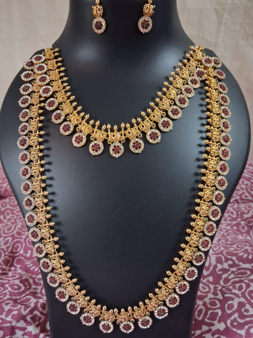 AD stone  Haram and  Neclace.