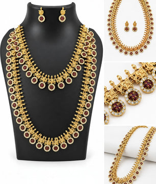 AD stone  Haram and  Neclace.