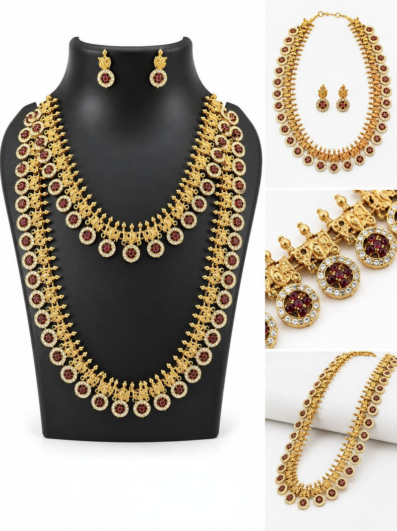AD stone  Haram and  Neclace.