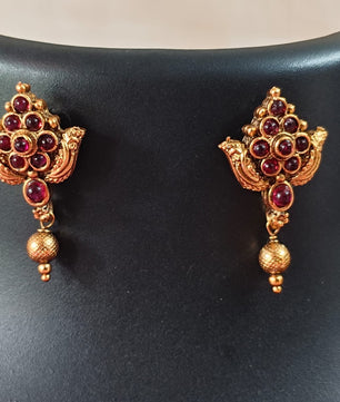 Premium Golden ball haram with pendent