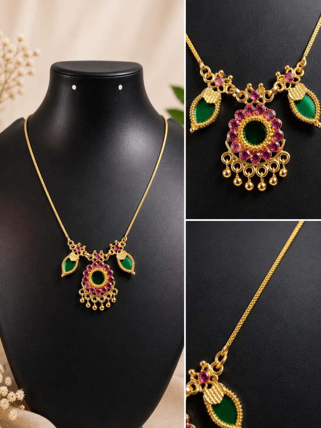 Nagapadam with pendent