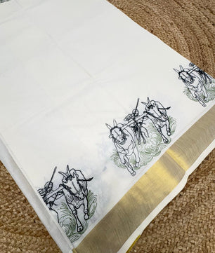 The Kalapottu : Thread work dedication to Kalapottu race