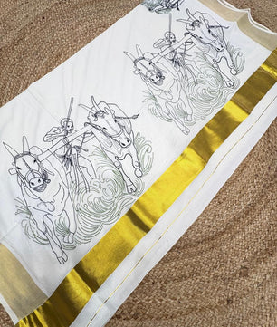 The Kalapottu : Thread work dedication to Kalapottu race
