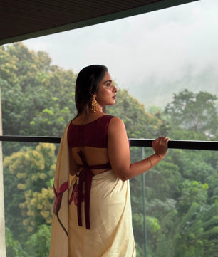 ITHAL (ഇതൾ) – PURE COTTON DIGITAL PRINTED SAREE