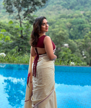 ITHAL (ഇതൾ) – PURE COTTON DIGITAL PRINTED SAREE