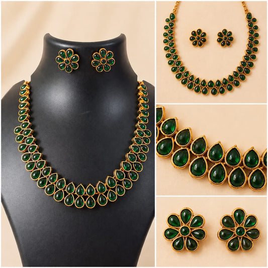 Gopi Royal Green ornamments