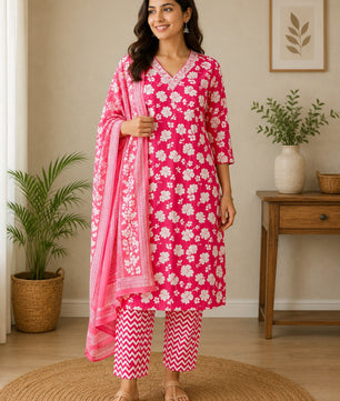 Pink Grace 3-Piece Suit