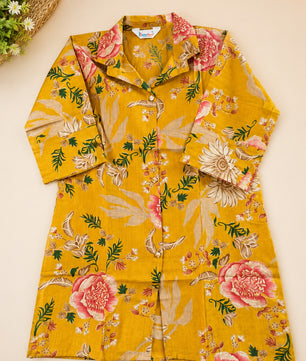2-Piece Mustard Yellow Co-Ord Set