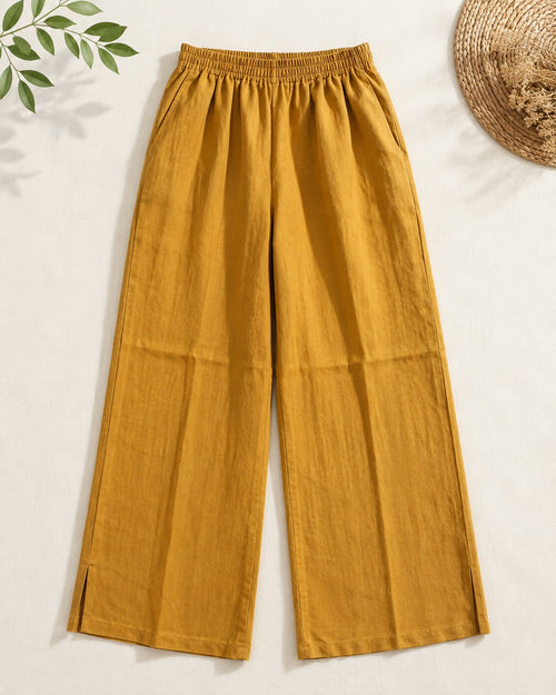 2-Piece Mustard Yellow Co-Ord Set