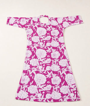 Pink Blush A-Line 2-Piece Kurti Set