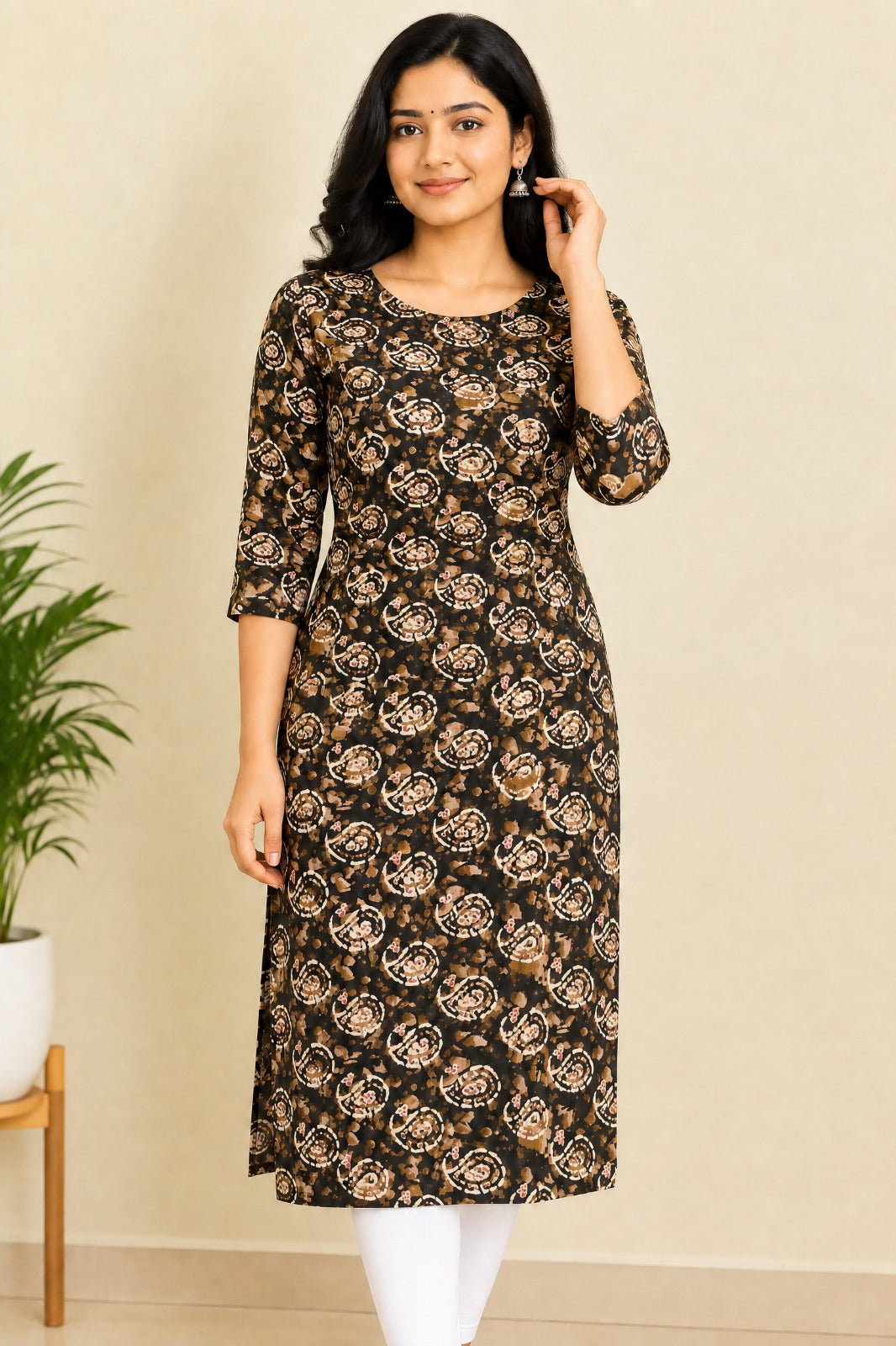 Multi Dark Checkered Elegance 1-Piece Suit
