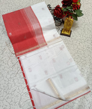 🦚 *Maheswari Silk Cotton Saree* 🦚