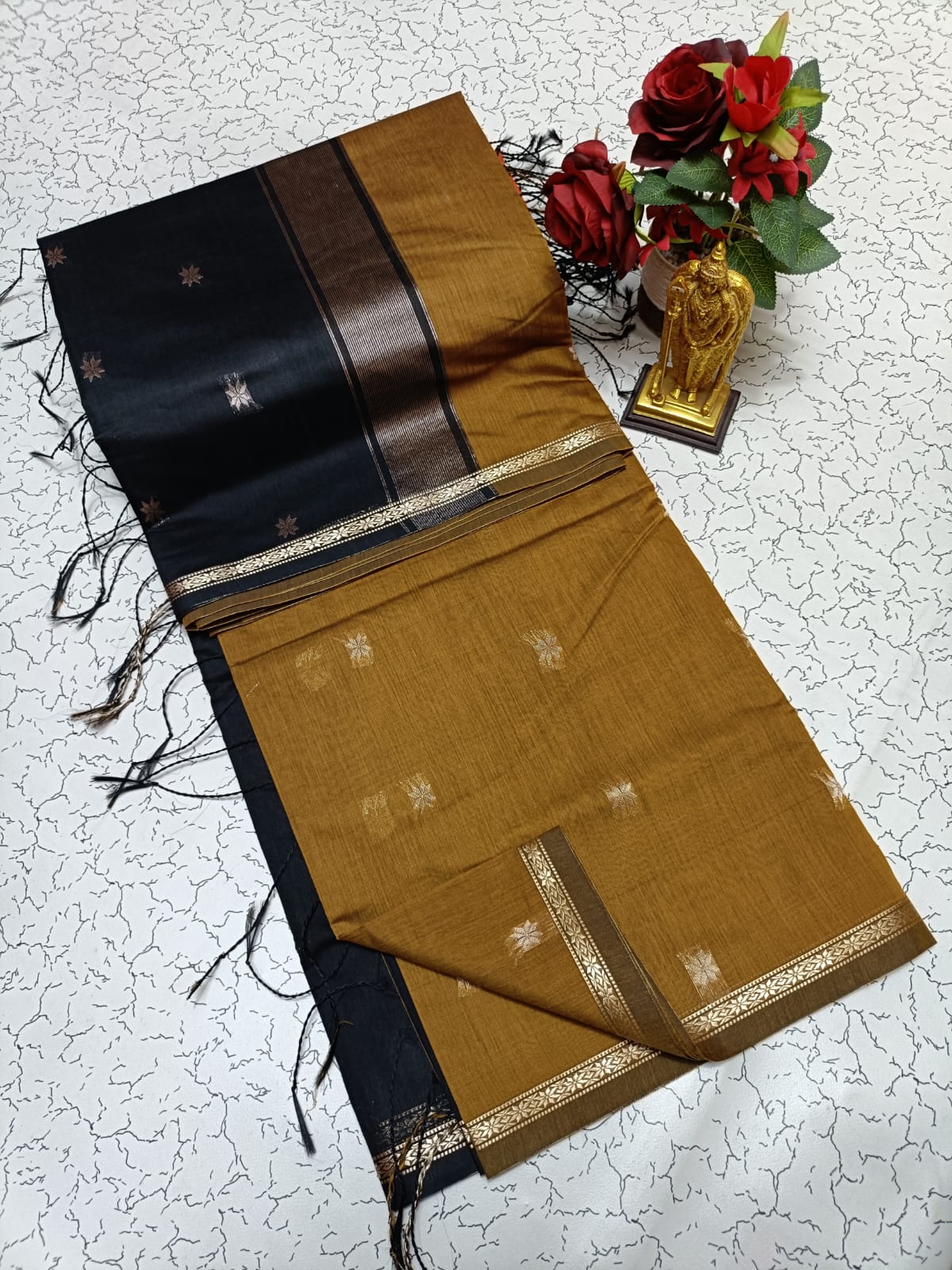 🦚 *Maheswari Silk Cotton Saree* 🦚